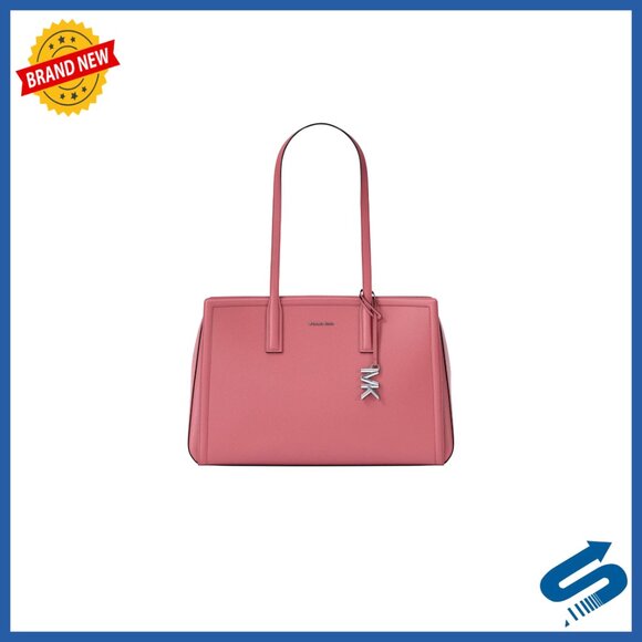 Handbags - Medium Pebbled Leather Tote Bag for Work Commute Essentials